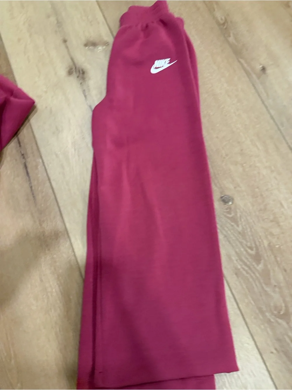 Nike Kids Sweatshirt & Jogger Set in Berry Pink